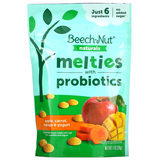 Фото Naturals, Melties with Probiotics, Stage 3, Apple, Carrot, Mango & Yogurt, 1 oz (28 g)
