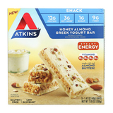 Фото Honey Almond Greek Yogurt Bar, Gluten Free, 5 Bars, 1.41 oz (40 g) Each