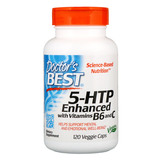 Фото 5-HTP, усиленный витаминами B6 и C, 120 растительных капсул
