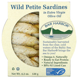 Фото Wild Petite Sardines in Extra Virgin Olive Oil, 4.2 oz (120 g)