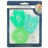 Фото Cutie Coolers, Soothing Water-Filled Teethers, 3+ Months, Cacti, 3 Teethers