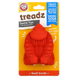 Фото Treadz, Dental Toys for Strong Chewers, Small, Gorilla, 1 Toy