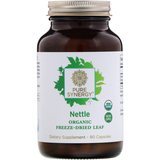 Фото Nettle, Organic Freeze-Dried Leaf, 90 Capsules