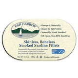 Фото Skinless, Boneless Smoked Sardine Fillets, 6.7 oz (190 g)