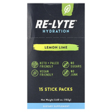 Фото Re-Lyte® Hydration, лимон и лайм, 15 пакетиков в стиках по 6,8 г (0,24 унции)
