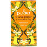 Фото Lemon Ginger & Munka Honey Tea, 20 Herbal Tea Sachets, 0.07 oz (2 g) Each