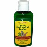 Фото Theraneem Naturals, порошок для зубов и десен с азадирахтой, нежный уход с гвоздикой, 40 г