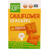Фото Cauliflower Crackers, Cheddar Flavor, 4 oz (113 g)