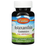 Фото Astaxanthin Gummies with Vitamin C, Natural Cherry, 8 mg, 46 Gummies