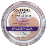 Фото Olay Simply Ageless, тональная основа, SPF 28, натуральный крем 220 г, 12 г (0,4 унции)