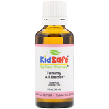 Фото KidSafe, 100% Pure Essential Oil, Tummy All Better, 1 fl oz (30 ml)