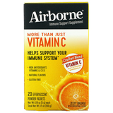 Фото More Than Just Vitamin C, Zesty Orange, 20 Effervescent Powder Packets, 0.18 oz (5 g) Each