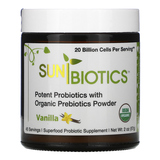 Фото Potent Probiotics with Organic Prebiotics Powder, Vanilla, 2 oz (57 g)