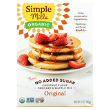 Фото No Added Sugar, Chestnut Flour Pancake & Waffle Mix, Original, 10 oz (283 g)