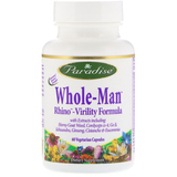 Фото Whole-Man, Rhino-Virility Formula, 60 Vegetarian Capsules