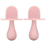 Фото Double Silicone Spoons, 3m+, Blush, 2 Spoons