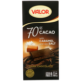 Фото Dark Chocolate, 70% Cacao, With Caramel and Sea Salt, 3.5 oz (100 g)
