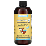 Фото Superhero Drops для собак, Omega Max 3X, дикий аляскинский лосось, наложенный платеж и криль, для всех возрастов, 473 мл (16 унций)