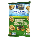 Фото Organic Rice Cake Minis, Ginger Seaweed, 5 oz (142 g)