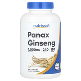 Фото Panax Ginseng, 1,000 mg, 240 Capsules (500 mg per Capsule)