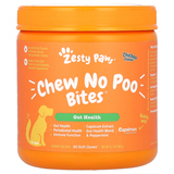 Фото Chew No Poo Bites, добавка для здоровья кишечника, для собак, со вкусом курицы, 90 жевательных таблеток, 360 г (12,7 унции)