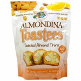 Фото Toastees, миндальные чипсы, с кокосом, апельсином и миндалем,5.25 унций (149 г)