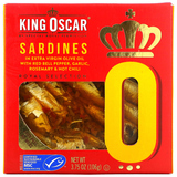 Фото Sardines In Extra Virgin Olive Oil With Red Bell Pepper, Garlic, Rosemary & Hot Chili, 3.75 oz (106 g)