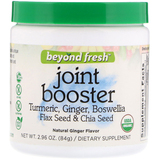 Фото Joint Booster, Tumeric, Ginger, Boswellia, Flax Seed & Chia Seed, Natural Ginger Flavor, 2.96 oz (84 g)