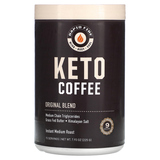 Фото Keto Coffee, оригинальная смесь, растворимый, средней обжарки, 225 г (7,93 унции)