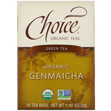 Фото Organic, Genmaicha, Green Tea, 16 Tea Bags, 1.00 oz (28 g)