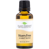Фото 100% Pure Essential Oil, Worry Free, Synergy Blend, 1 fl oz (30 ml)