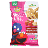 Фото Organic PB&J Bites, для детей от 2 лет, арахисовое масло и клубника, 85 г (3 унции)