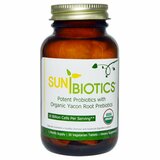 Фото Organic,высокоэффективные пробиотики с органическими пребиотиками корня якон, 30 растительных таблеток