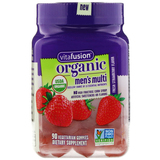 Фото Organic Mens' Multi, Fresh Strawberry, 90 Vegetarian Gummies