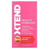 Фото Healthy Hydration, клубника и банан, 15 пакетиков по 8,6 г (0,3 унции)