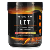 Фото Lit, Clinically Dosed Pre-Workout, Strawberry Lemonade, 14.55 oz (412.5 g)