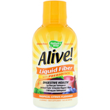 Фото Alive! Жидкая клетчатка с пребиотиками, Со вкусом тропического цитруса, 16 ж. унц.(480 мл)