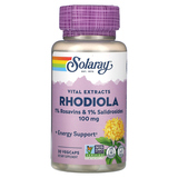 Фото Vital Extracts, родиола, 100 мг, 30 растительных капсул