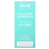 Фото Collagen Generator, средство для стимулирования производства коллагена, 30 капсул с жидкостью