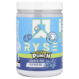 Фото Loaded Pre, Sour Punch® Sour Blue Raz, 435 г (15,3 унции)
