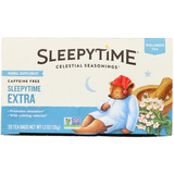 Фото Велнес-чай Sleepytime Extra, без кофеина, 20 чайных пакетиков, 1,2 унции (35 г)