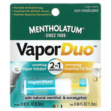 Фото Vapor Duo, ароматерапия 2 в 1 с натуральным ментолом и эвкалиптом, втирание, 1,2 мл (0,04 жидк. Унции), ингалятор, 0,8 мл (0,03 жидк. Унции)