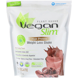 Фото Vegan Slim, коктейль для похудения, шоколад, 25,7 унций (728 г)