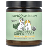 Фото Bark & Whiskers, органические ферментированные суперфуды, для собак и кошек, 78 г (2,75 унции)