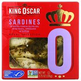 Фото Sardines In Extra Virgin Olive Oil with Basil, Oregano & Garlic, 3.75 oz ( 106 g)