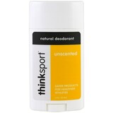 Фото Thinksport, натуральный дезодорант, без запаха, 2,9 унции (85,8 мл)