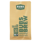 Фото Bubs Brew, The Challenger Single Origin, Whole Bean, Medium Roast, 12 oz (340 g)