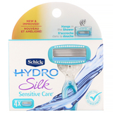 Фото Hydro Silk, Sensitive Care, 4 кассеты