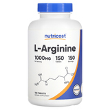 Фото L-Arginine, 1,000 mg, 150 Tablets