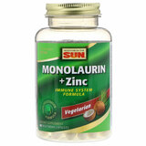 Фото Monolaurin + Zinc, 90 Vegetarian Capsules